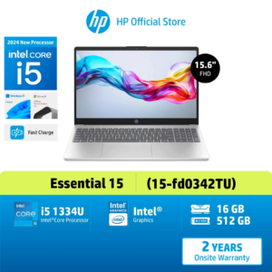 โน้ตบุ๊ค HP รุ่น 15-fd0342TU / Intel i5-1334U
